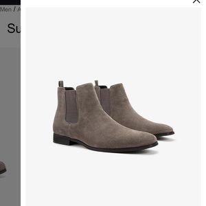Express Suede Chelsea Boot Size 10